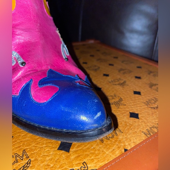 VTG VIBRANT WESTERN🤠BOOTS, 9 - Picture 12 of 16
